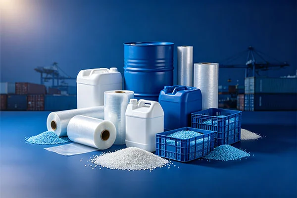 Polyetenimport-exportmönster ser strukturell omsvängning när självförsörjningsgraden stiger över 80 %